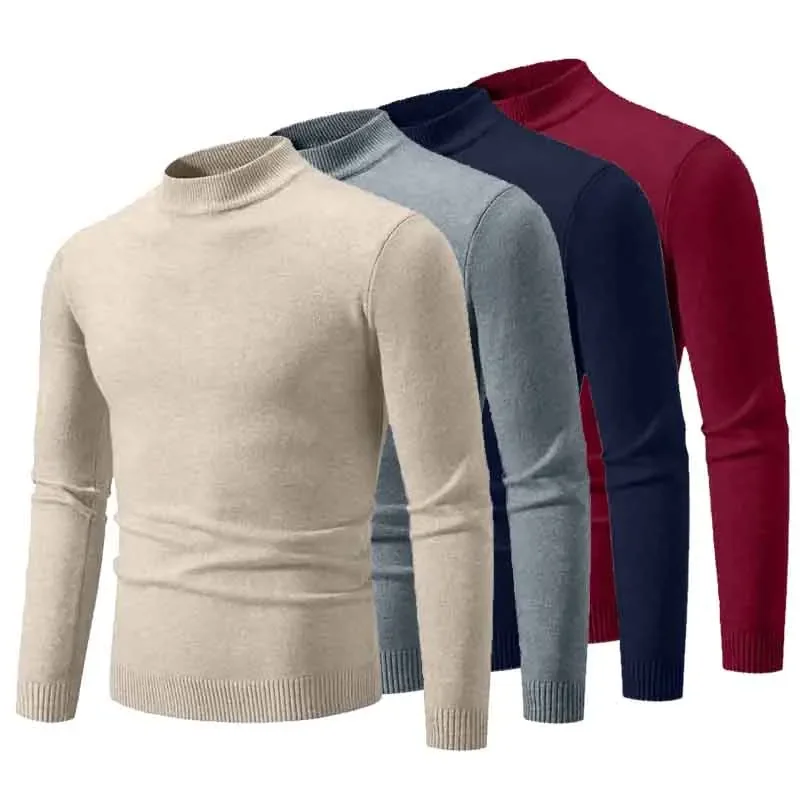 Le Pull — col rond, maille fine