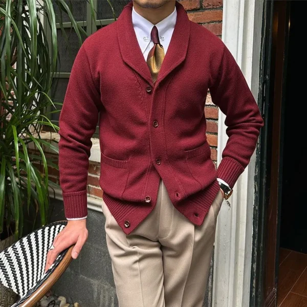 produit-167 Le Cardigan — col châle