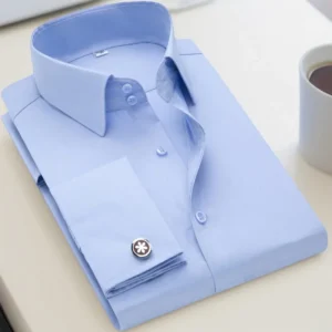 La Chemise — popeline, poignets mousquetaire