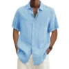 La Chemise manches courtes — lin d'été — vue 4