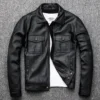 la-veste-en-cuir-cowhide-pleine-fleur-1 La Veste en cuir — cowhide pleine fleur
