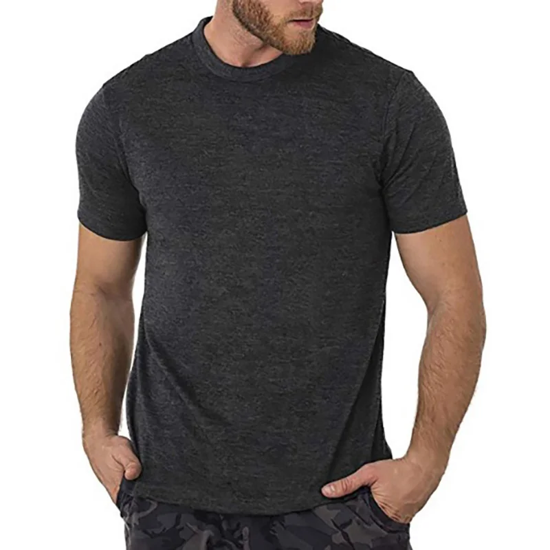 Le T-shirt en laine mérinos