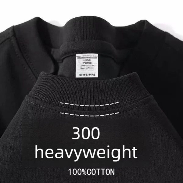 Le T-shirt épais — 300g de coton peigné — vue 3