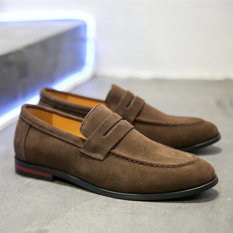 Les Mocassins en daim