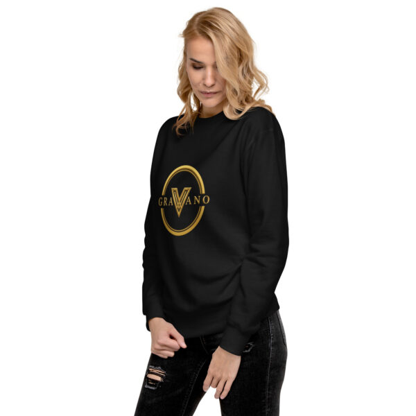 unisex-premium-sweatshirt-black-left-front-6a5be9e474fa7.jpg Sweatshirt premium unisexe — vue 3