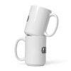 Mug Blanc Brillant — vue 2