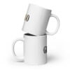 Mug Blanc Brillant — vue 3